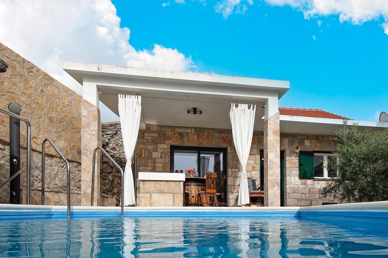Villa Oaza Primosten With Heated Pool Exterior foto