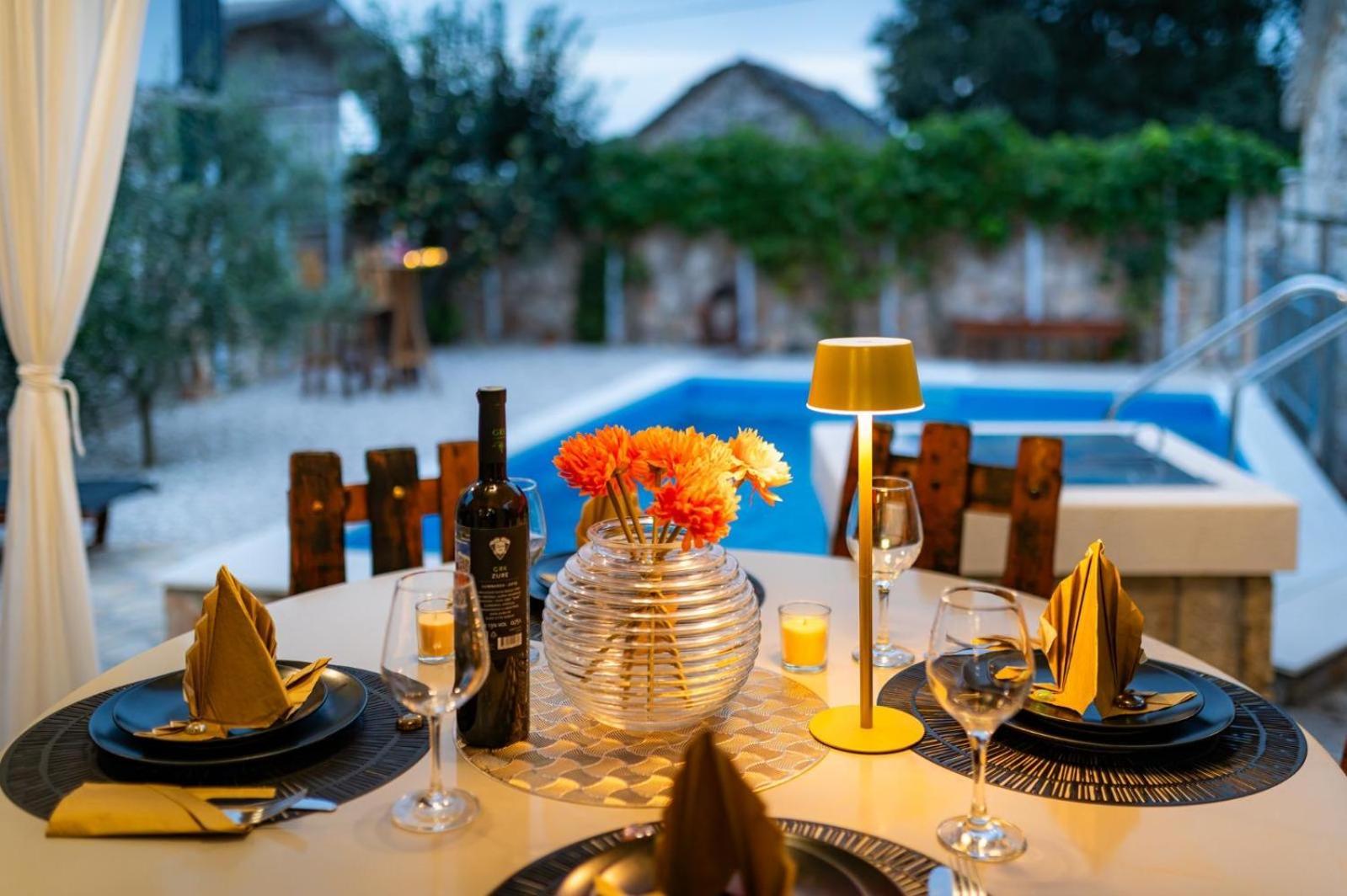 Villa Oaza Primosten With Heated Pool Exterior foto