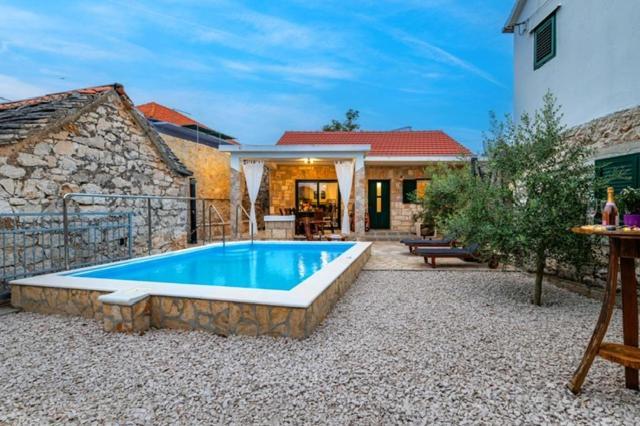 Villa Oaza Primosten With Heated Pool Exterior foto